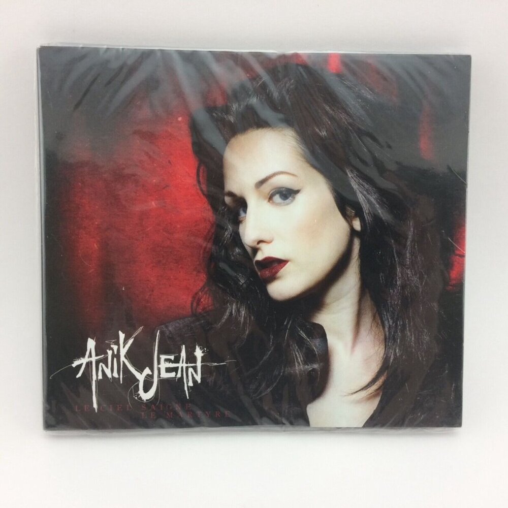 Anik Jean CD Le Ciel Saigne Le Martyre 2007 Edition Tacca Québec Pop Rock French